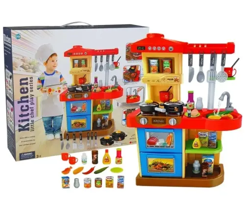 Kitchen for Children with sounds and Real Tap