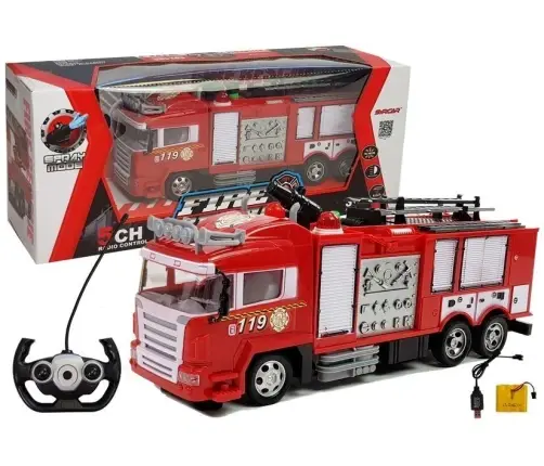 Mašīna ar pulti Fire Truck Fire Brigade