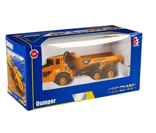 Metal Dumper Truck 1:87 Die Cast Model
