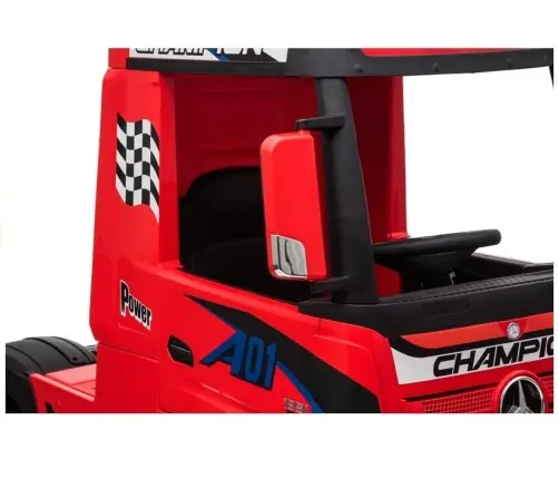 Bērnu elektroauto Mercedes Actros Red