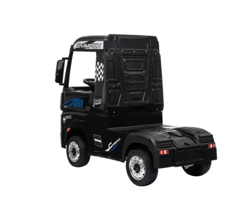 Bērnu elektroauto Mercedes Actros Black