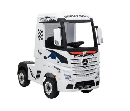 Bērnu elektroauto Mercedes Actros White
