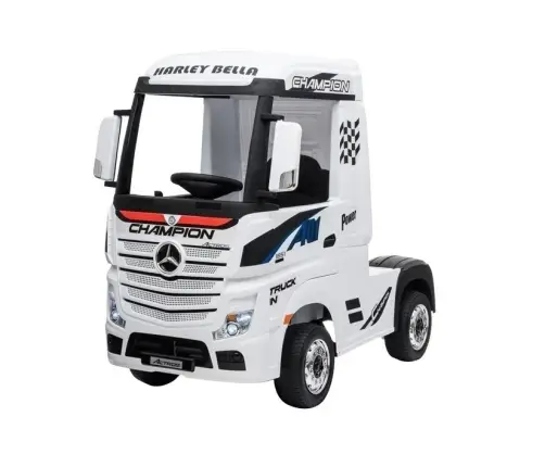 Bērnu elektroauto Mercedes Actros White