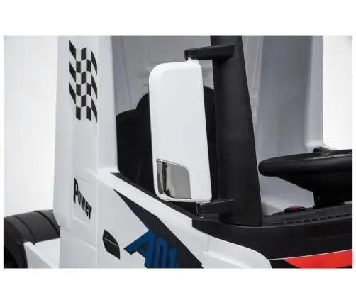 Bērnu elektroauto Mercedes Actros White