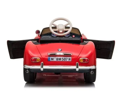 Electric Ride-On Car BMW Retro Red Painted