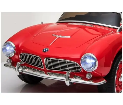 Electric Ride-On Car BMW Retro Red Painted