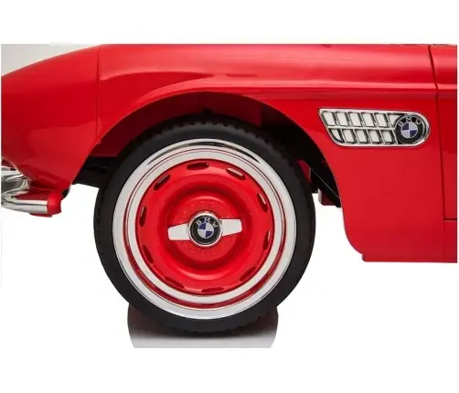 Electric Ride-On Car BMW Retro Red Painted