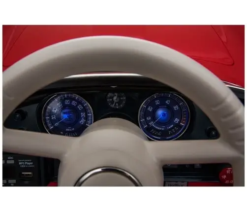 Electric Ride-On Car BMW Retro Red Painted