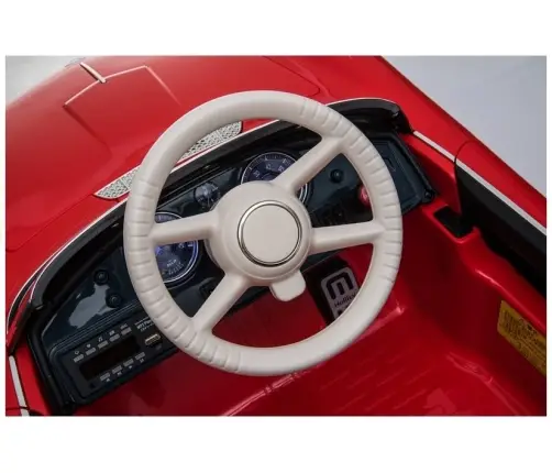 Electric Ride-On Car BMW Retro Red Painted