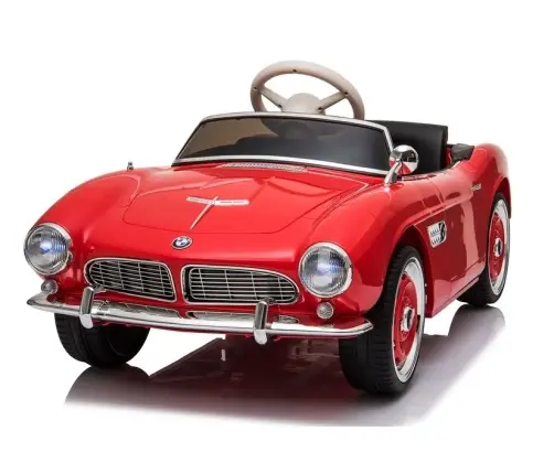 Electric Ride-On Car BMW Retro Red Painted