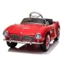 Electric Ride-On Car BMW Retro Red Painted