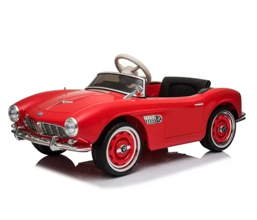 Electric Ride-On Car BMW Retro Red Painted