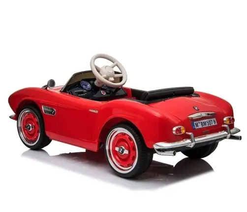 Electric Ride-On Car BMW Retro Red Painted