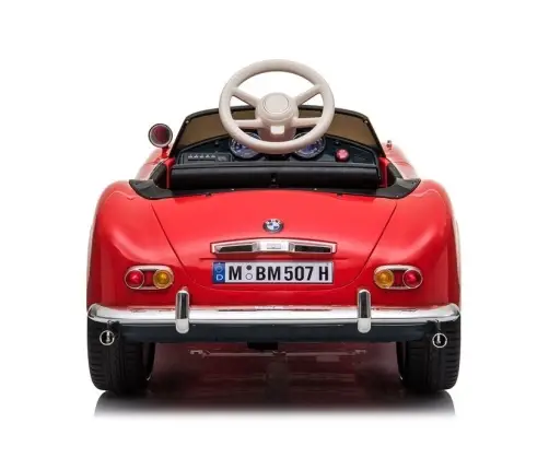 Electric Ride-On Car BMW Retro Red Painted