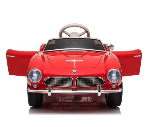 Electric Ride-On Car BMW Retro Red Painted