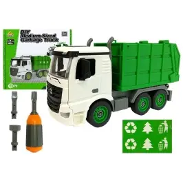 DIY Car 1:14 Garbage Truck with Screwdriver