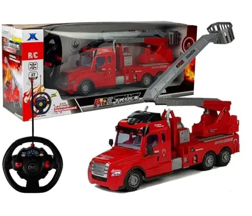 Fire Truck with Ladder R/C Remote Control