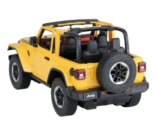 Tālvadības mašīna Jeep Wrangler Rubicon Yellow Tālvadības mašīna Jeep Wrangler Rubicon Yellow
