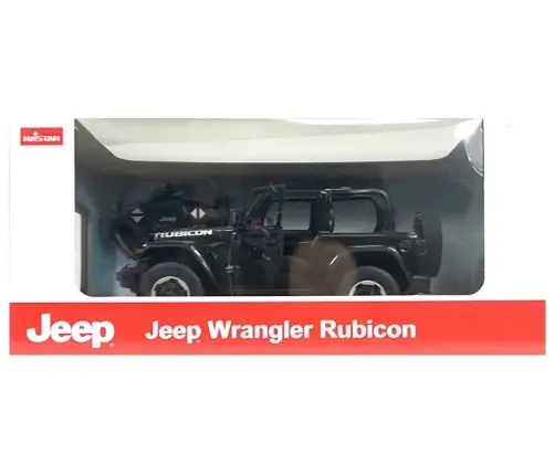 Tālvadības mašīna Jeep Wrangler Rubicon Black