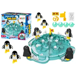 Penguin Football Kick the Ball Iceberg