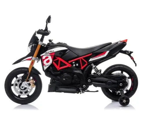Aprilia A007 Electric Ride On Motorbike Black & Red