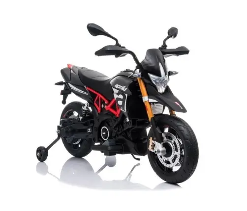 Aprilia A007 Electric Ride On Motorbike Black