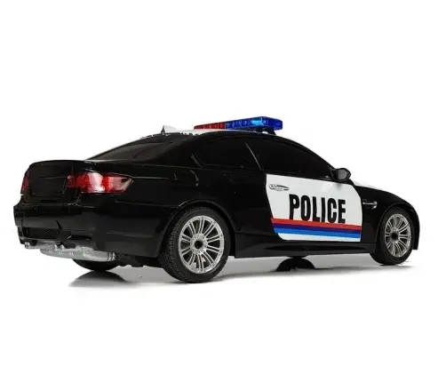Машина с пультом Police 1:18 White Машина с пультом Police 1:18 White