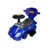 Машина каталка с ручкой Mega Car 3in1 Blue