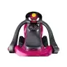 Stumjama mašīna ar rokturi Mega Car 3in1 Pink