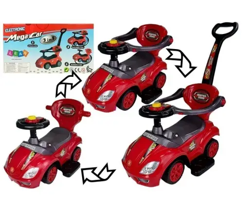 Детская машинка-каталка 3in1 Red