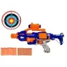 Foam Bullet Rifle with rotary target 45 cm
