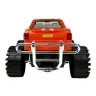 Set of Vehicles Orange Monster Truck Red BMW Caravan 58 cm