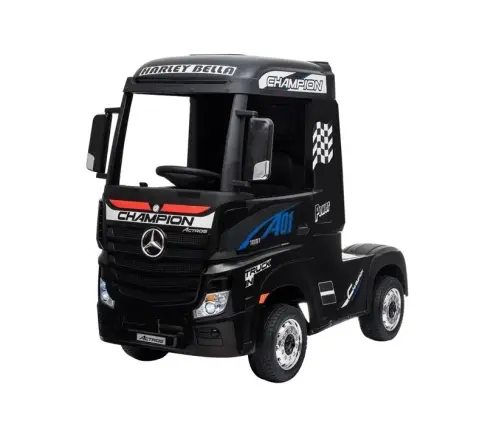 Bērnu elektroauto Mercedes Actros Black Painted MP4