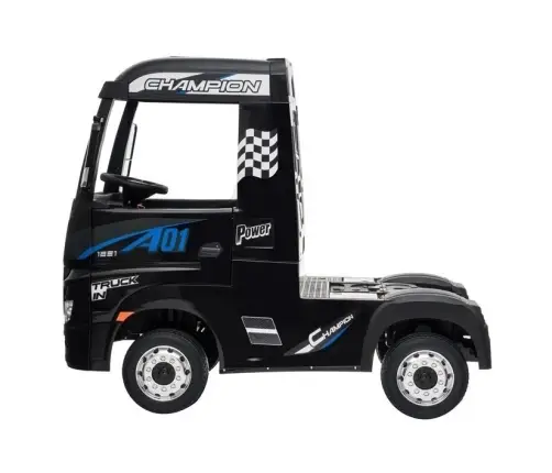 Bērnu elektroauto Mercedes Actros Black Painted MP4