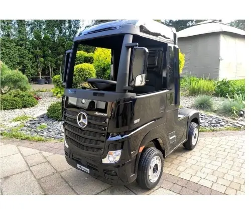 Bērnu elektroauto Mercedes Actros Black Painted MP4