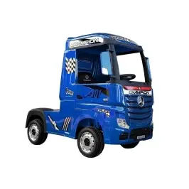 Bērnu elektroauto Mercedes Actros Blue Painted MP4