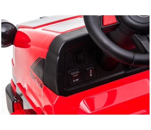 Bērnu elektriskais traktors ar piekabi CH9959 Red