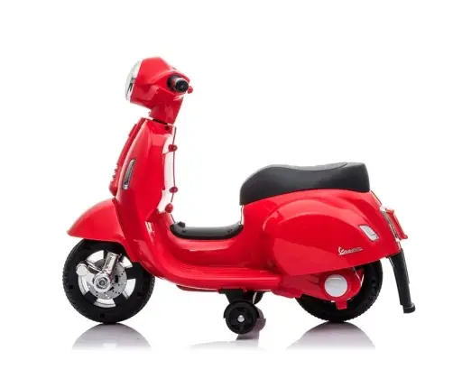 Bērnu elektro motocikls Vespa GTS 300 Mini Red