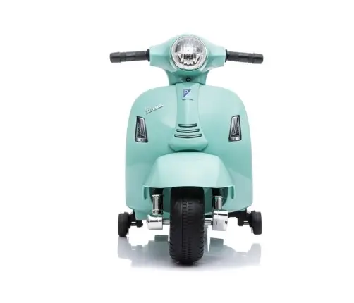 Bērnu elektro motocikls Vespa GTS 300 Mini Turquoise