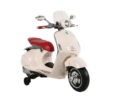 Bērnu elektro motocikls Vespa GTS 300 White