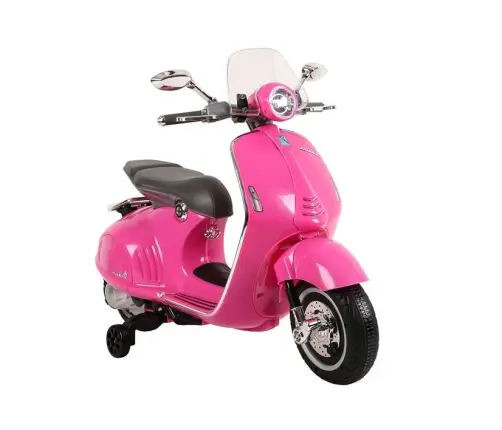 Bērnu elektro motocikls Vespa GTS 300 Pink