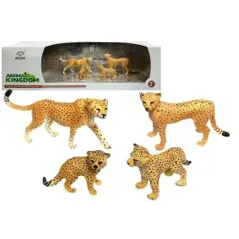 Cheetah Educational Figures 4 pieces Savannah