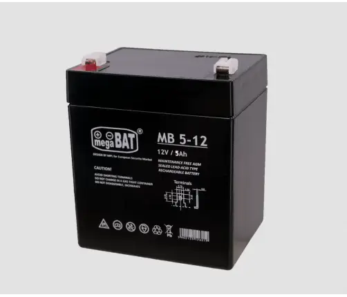 AGM Gel Battery For A Car For A 12V 5Ah Battery