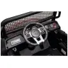 Divvietīgs bērnu elektromobilis Mercedes Unimog S Black