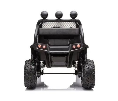 Divvietīgs bērnu elektromobilis Mercedes Unimog S Black