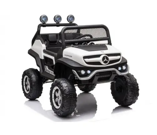 Electric Ride On Mercedes Unimog S White