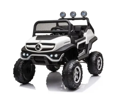 Electric Ride On Mercedes Unimog S White