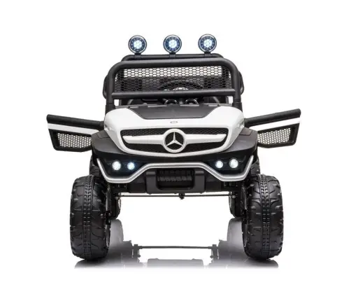 Electric Ride On Mercedes Unimog S White