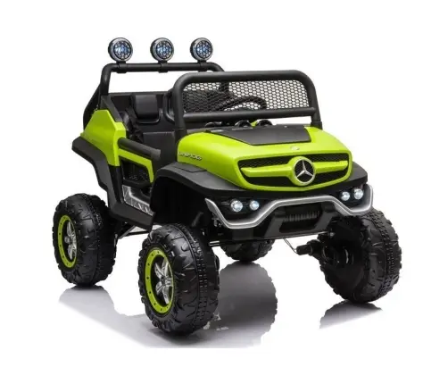 Electric Ride On Mercedes Unimog S Green