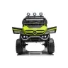 Electric Ride On Mercedes Unimog S Green